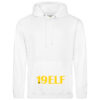 Hoodie Basic "19ELF" Unisex WEISS – Bild 2