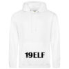 Hoodie Basic "19ELF" Unisex WEISS