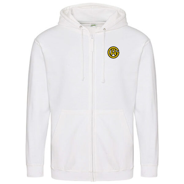Kapuzenjacke / Zoodie Basic WEISS