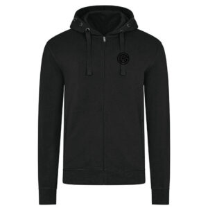 Kapuzenjacke / Zoodie Premium Unisex SCHWARZ