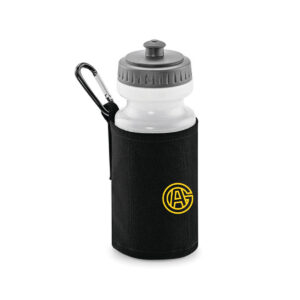 Trinkflasche mit Polyesterhalter