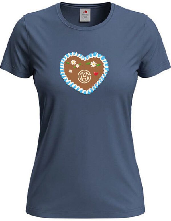 Oktoberfest Shirt FCA Herz Damen - verschiedene Farben – Bild 5