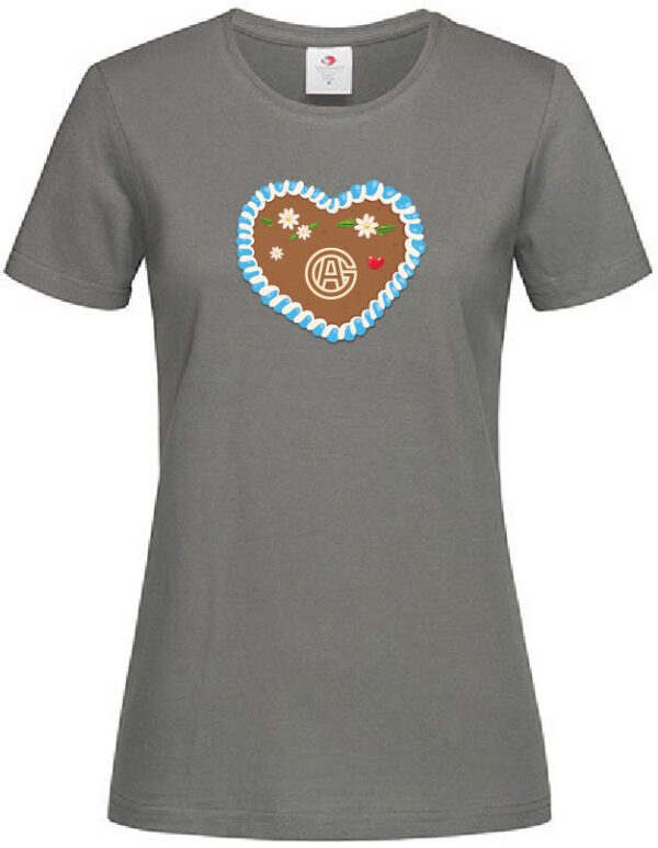 Oktoberfest Shirt FCA Herz Damen - verschiedene Farben – Bild 4