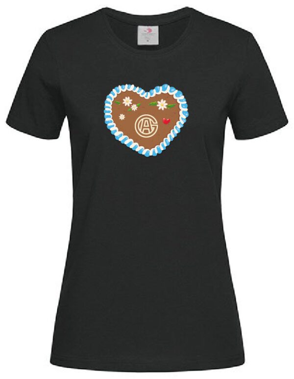 Oktoberfest Shirt FCA Herz Damen - verschiedene Farben – Bild 2