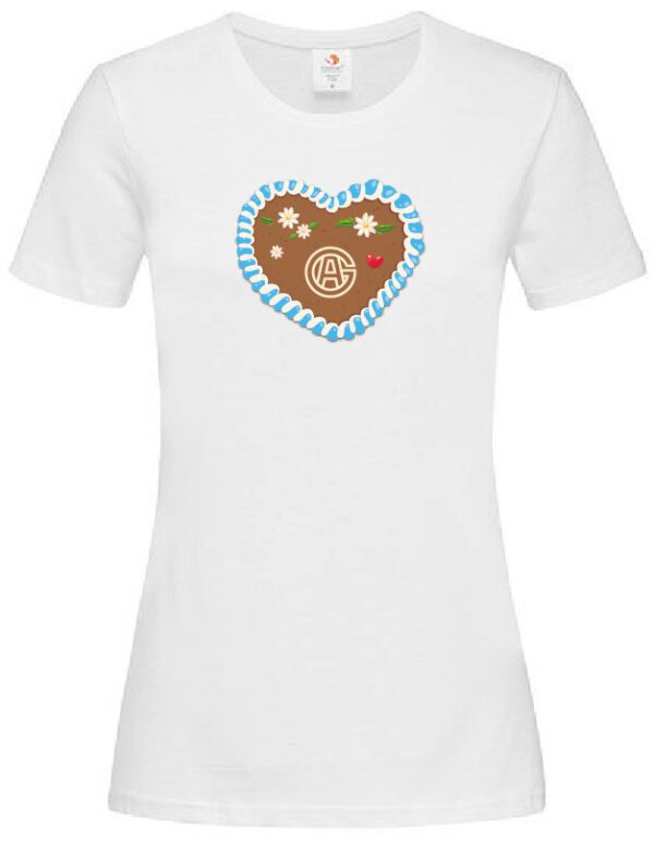 Oktoberfest Shirt FCA Herz Damen - verschiedene Farben